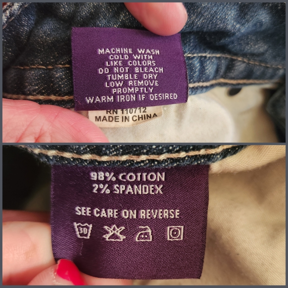 Vigoss Fit/Bootcut Jeans Size 11 - Picture 6 of 16